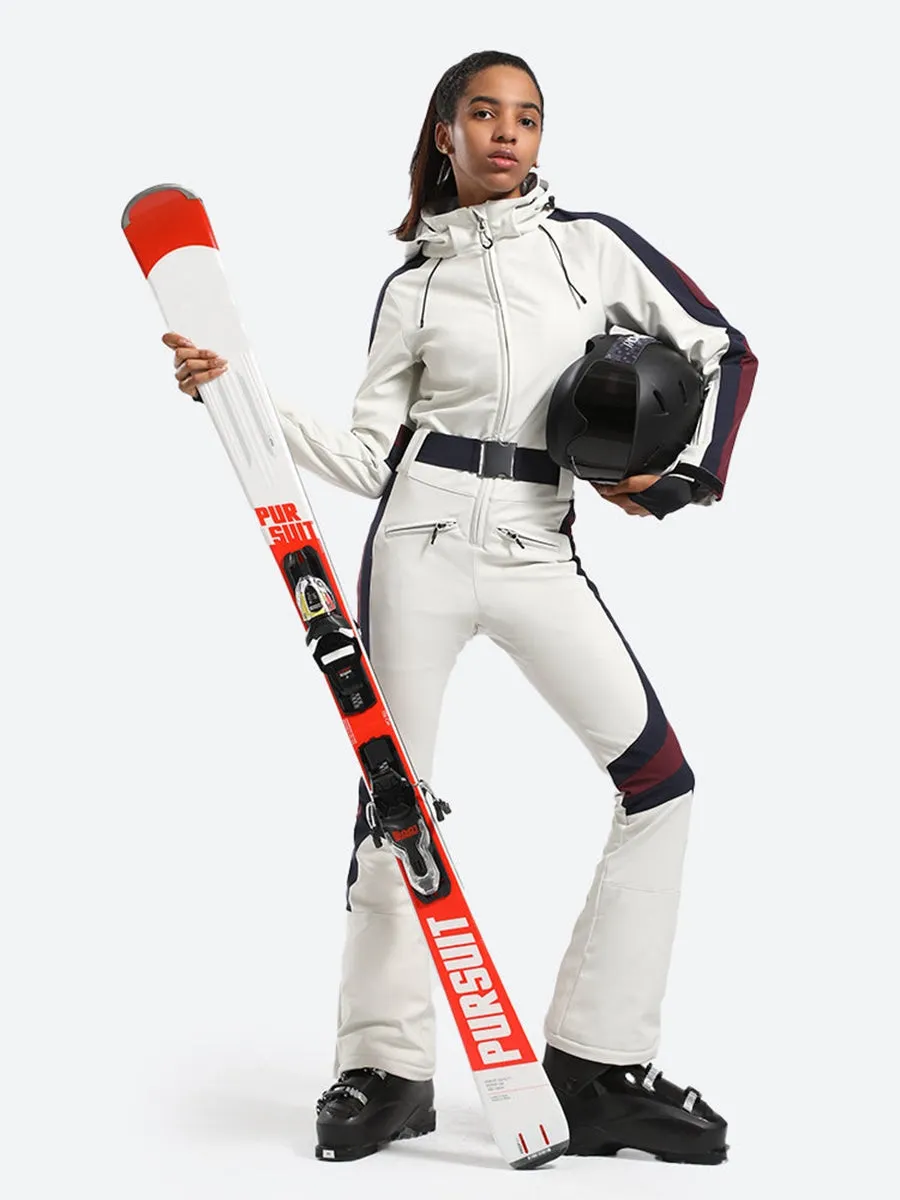 Winter Warm Belted Ski & Snowboard Jumpsuit