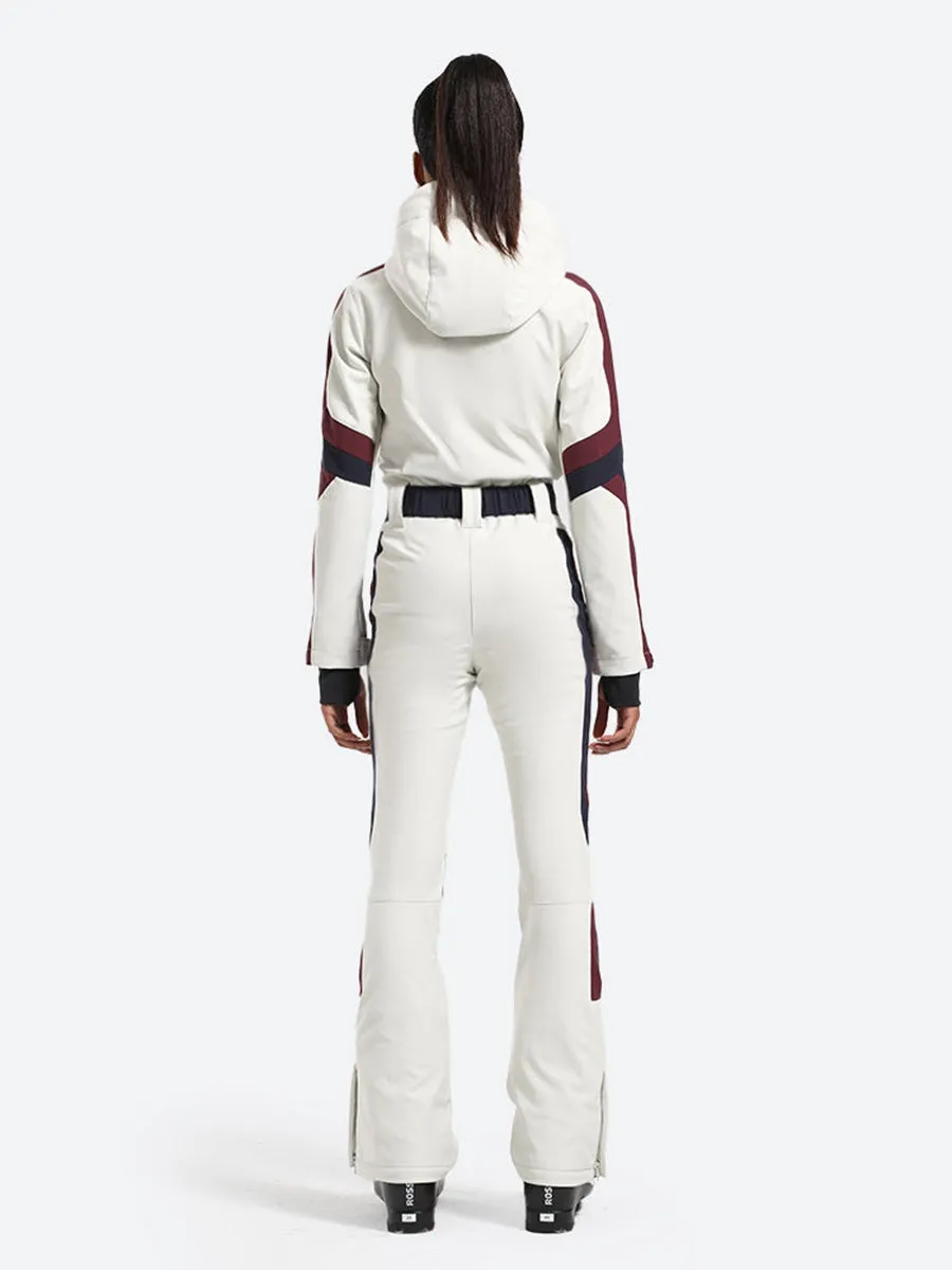 Winter Warm Belted Ski & Snowboard Jumpsuit