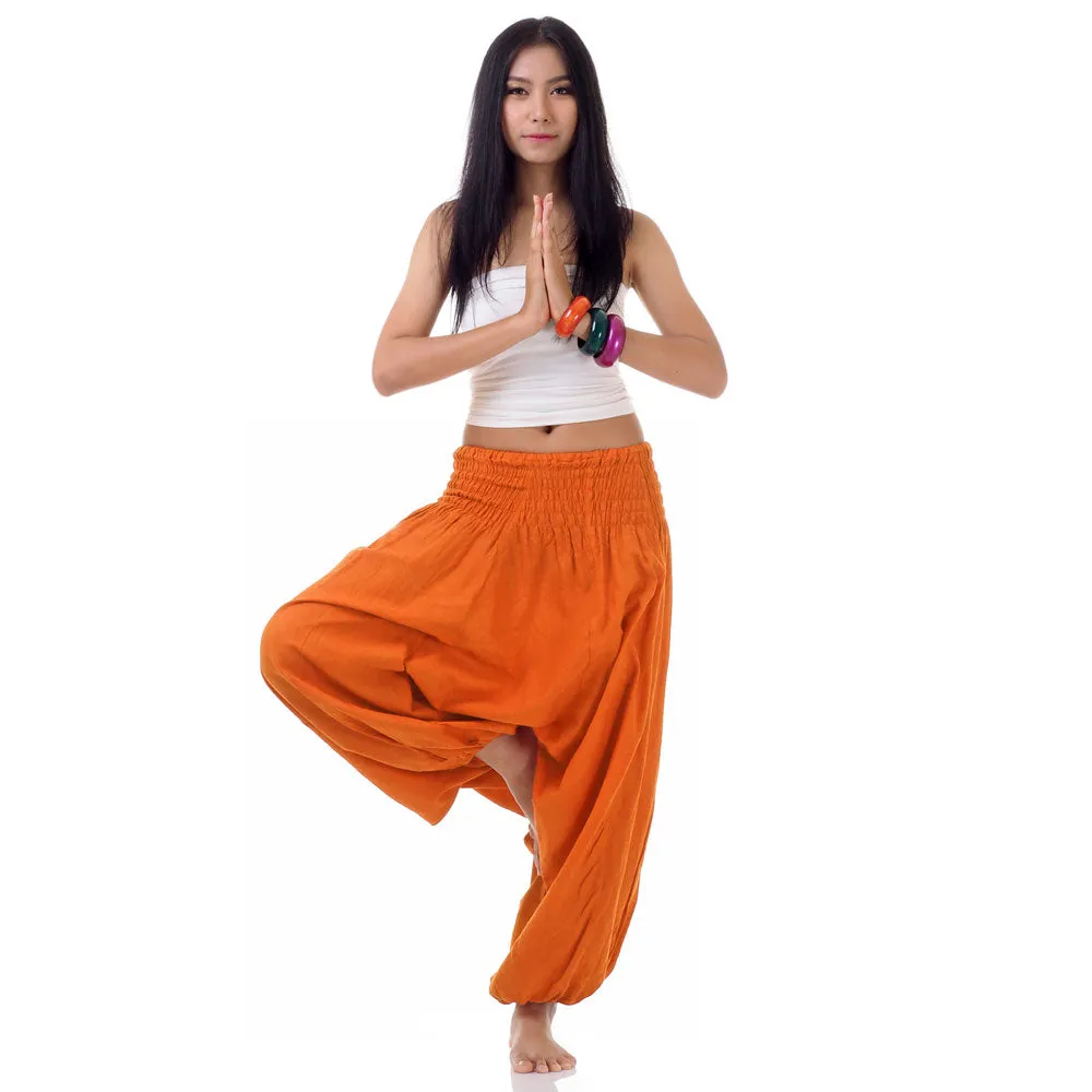 Women's 2-in-1 Jumpsuit Harem Pants Mystic Maroon