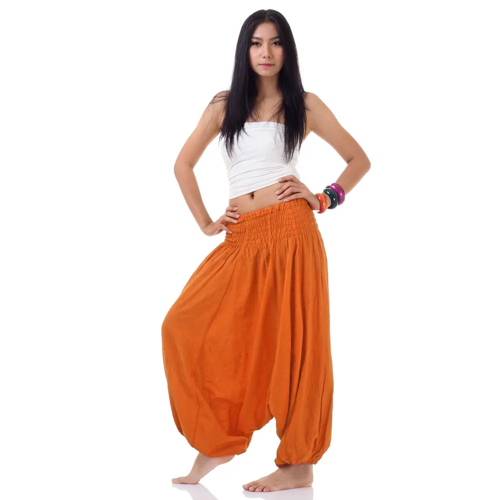 Women's 2-in-1 Jumpsuit Harem Pants Mystic Maroon