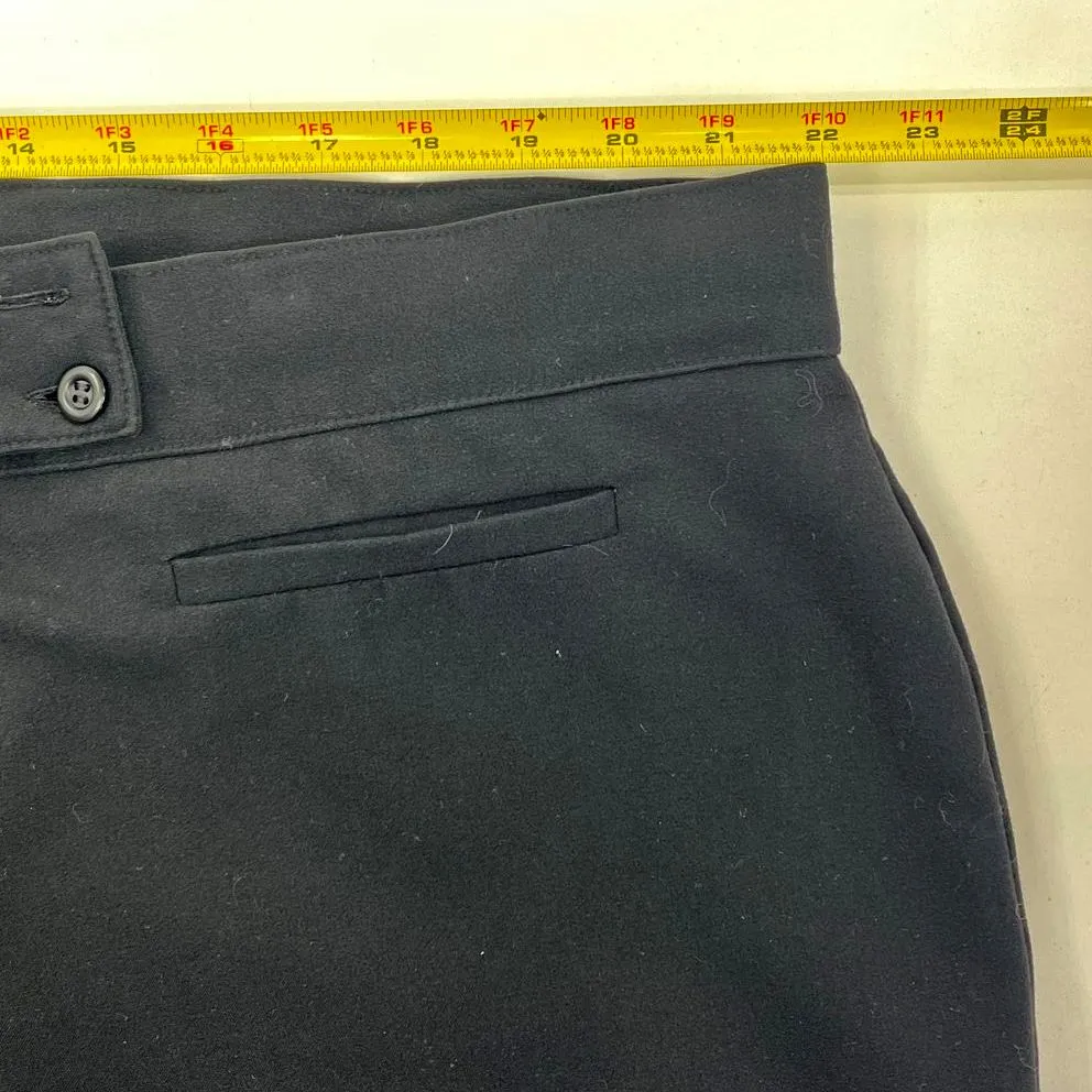 Women's Dress Barn Black Plain Dress Pants Slacks - Size 22W