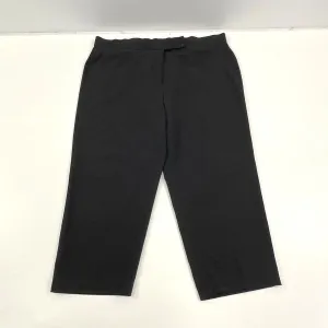 Women's Dress Barn Black Plain Dress Pants Slacks - Size 22W