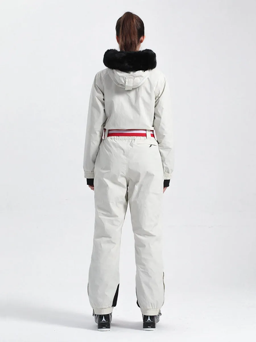 Women's One Piece Thick Ski Suit