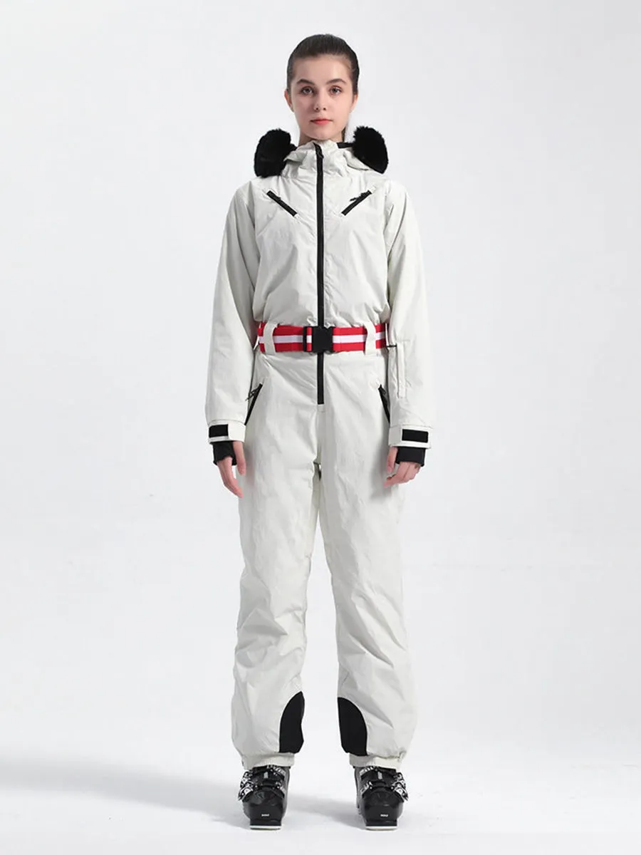 Women's One Piece Thick Ski Suit