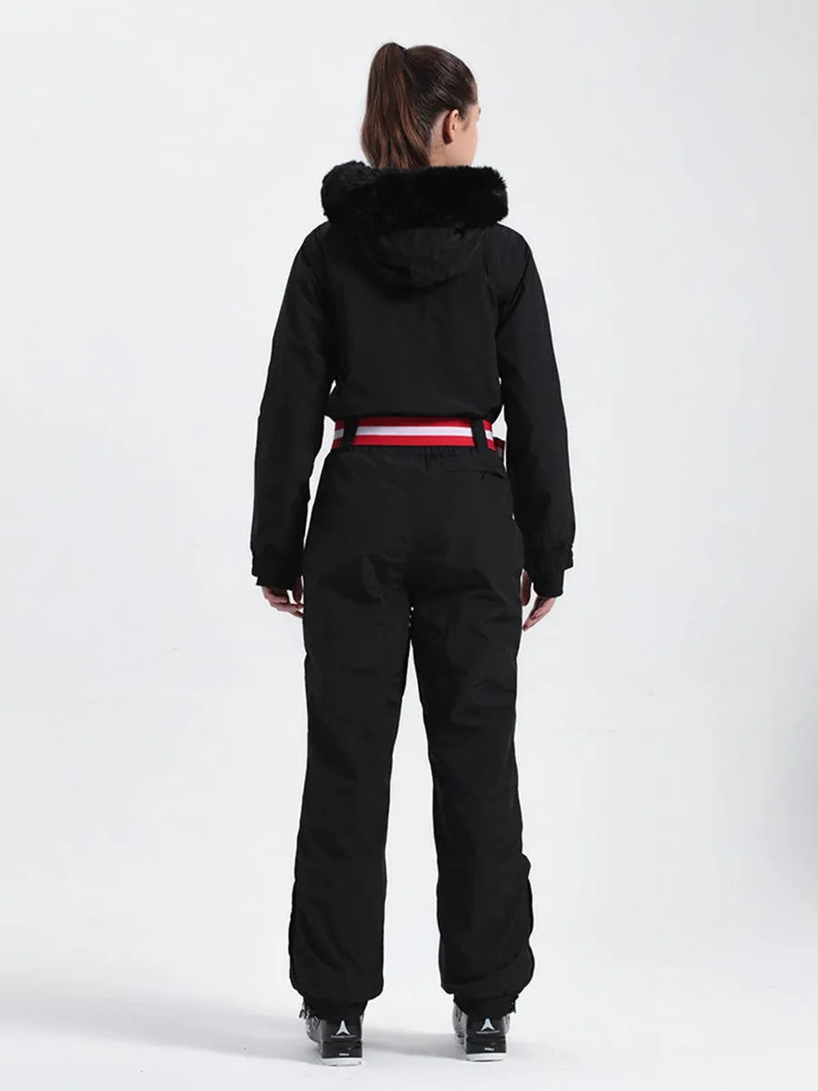 Women's One Piece Thick Ski Suit