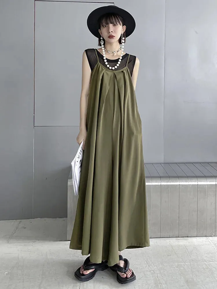 Women's Trendy Oversized Wide Leg Jumpsuit