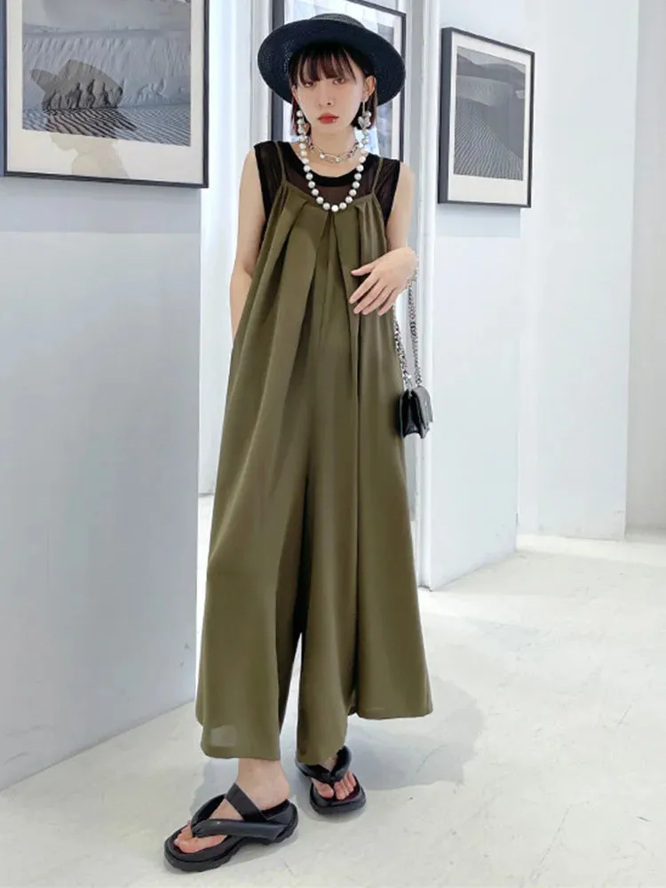 Women's Trendy Oversized Wide Leg Jumpsuit