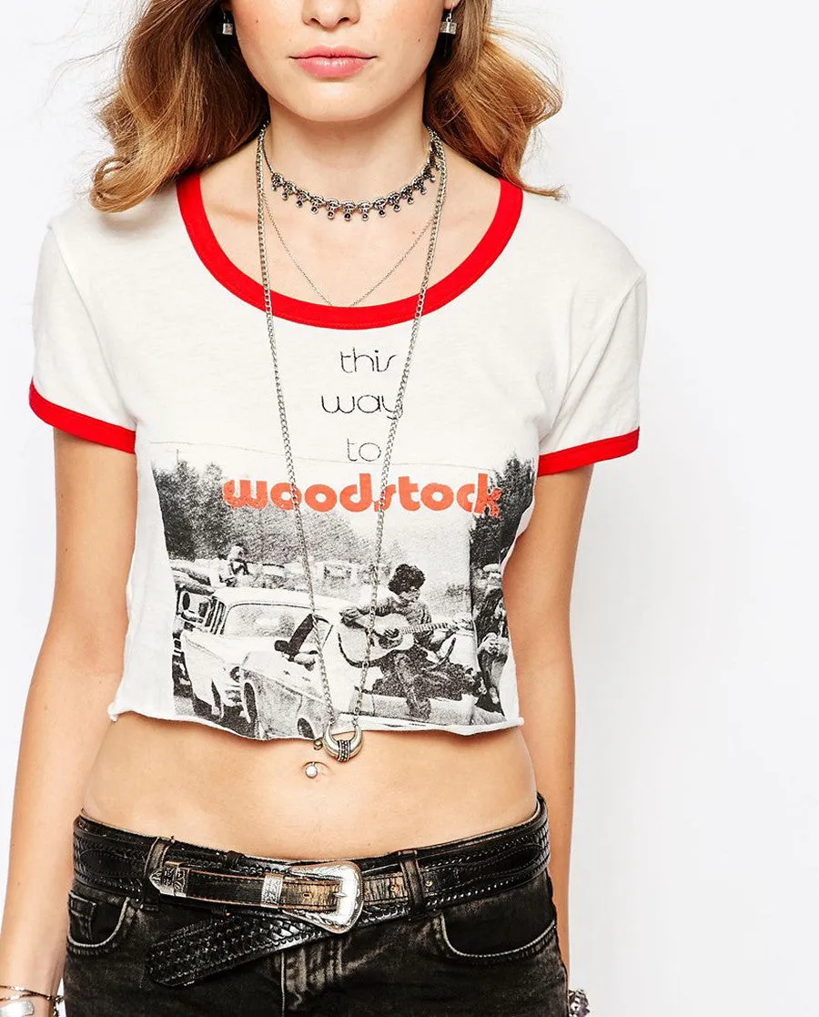 Woodstock Crop T-Shirt