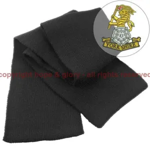 Yorkshire Regiment Heavy Knit Scarf