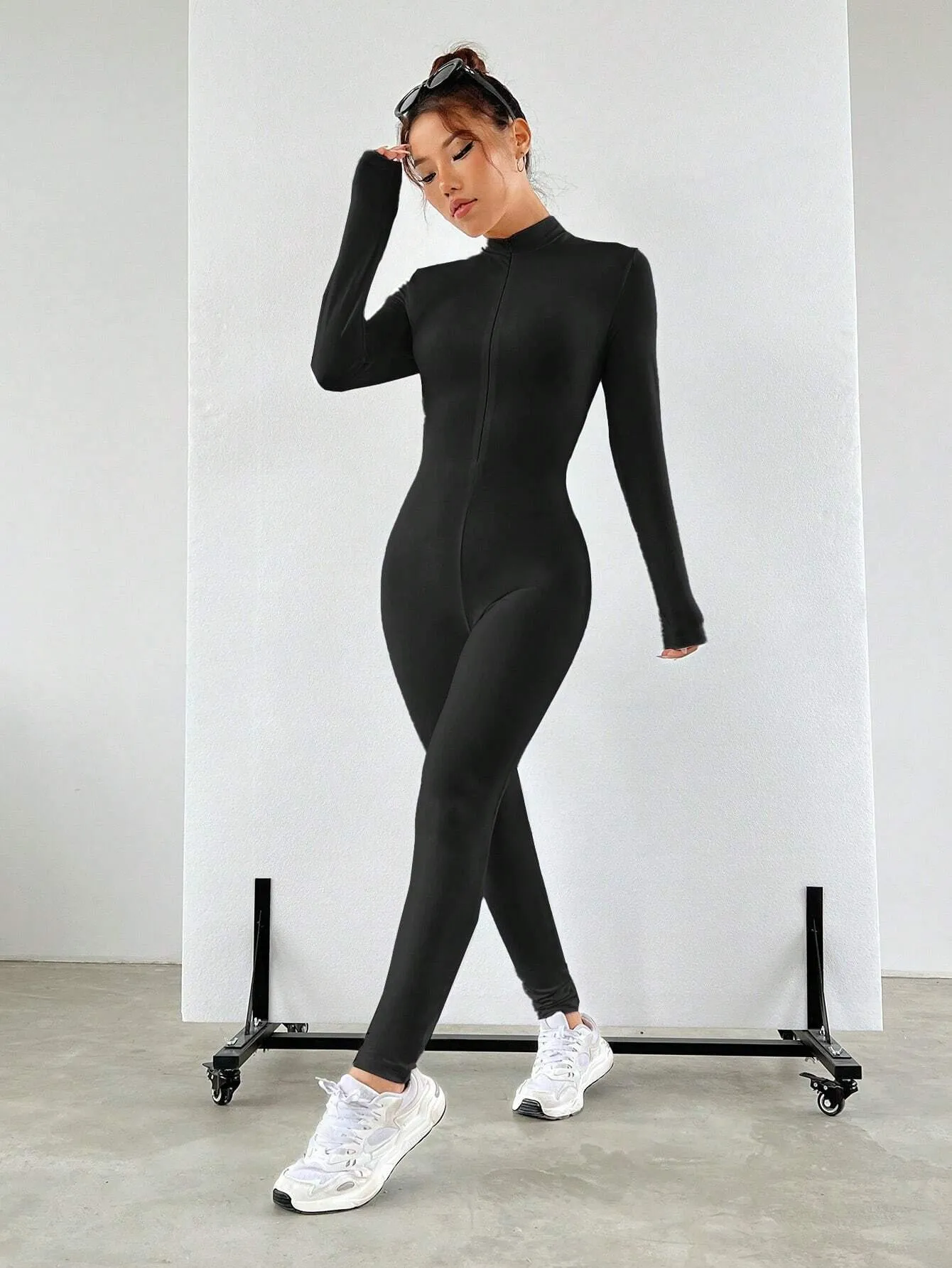 Zip Up Unitard Jumpsuit SS24 -FD